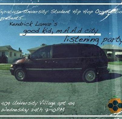 kendrick listening party
